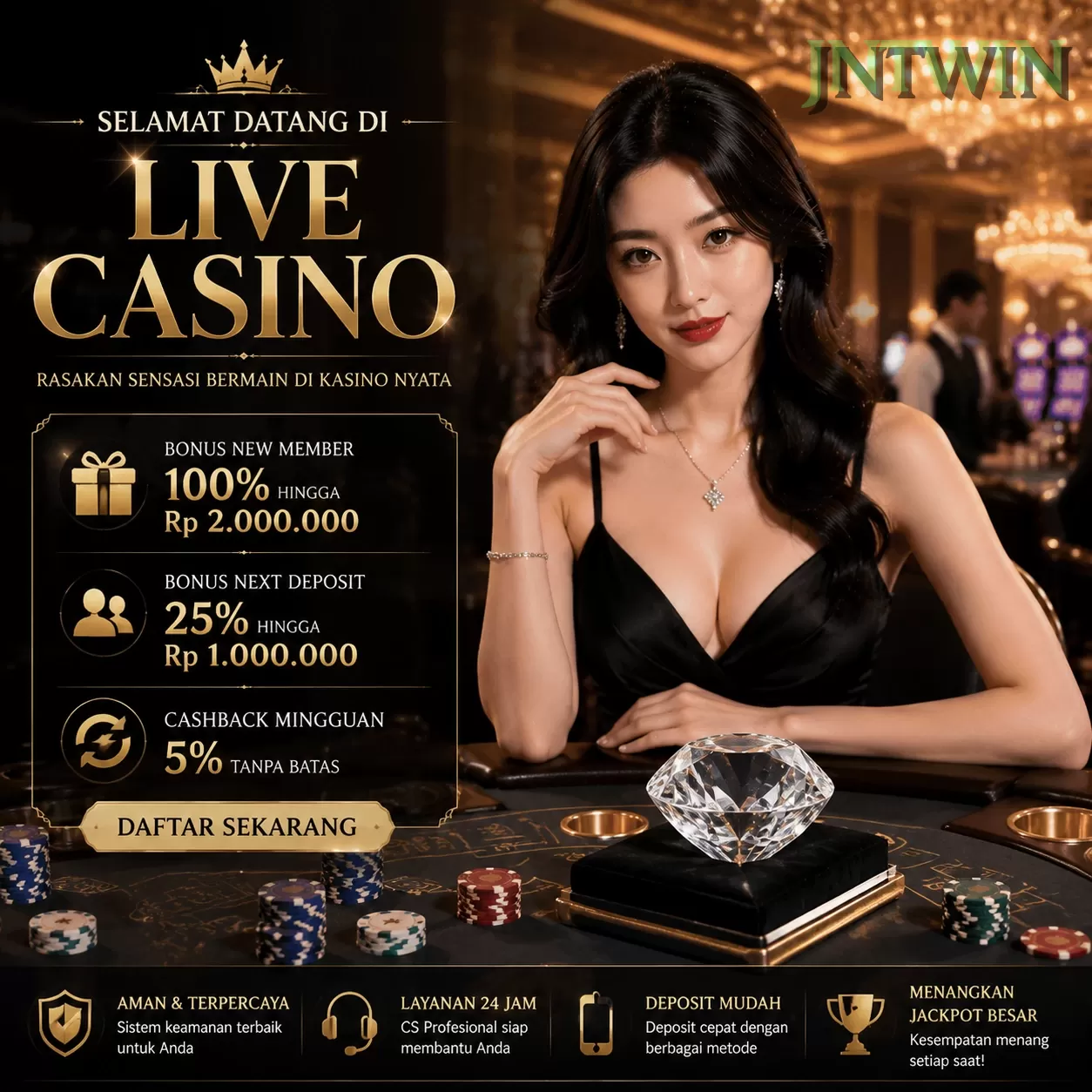 Login jntwin Sekarang Bonus Melimpah